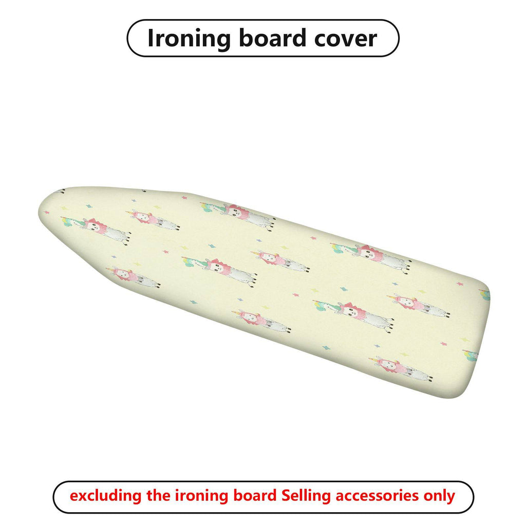 1-Piece Unicorn Rainbow Star  Ironing Board Cover, Universal Size, Without Board