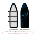 1-Piece Cat Eye Black Dark  Ironing Board Cover, Universal Size, Without Board