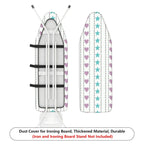 1-Piece Heart Star Striped  Ironing Board Cover, Universal Size, Without Board