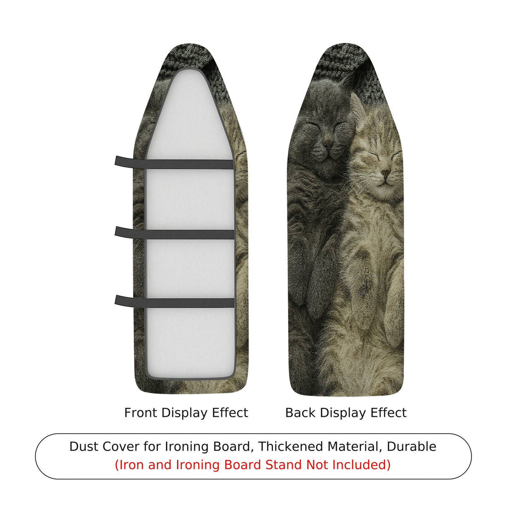 1-Piece Cat Sleeping Cozy Relax  Ironing Board Cover, Universal Size, Without Board