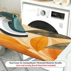 1-Piece Autumn Leaves Tropical Plants Botanical  Ironing Board Cover, Universal Size, Without Board