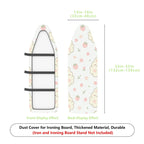 1-Piece Floral Strawberry  Ironing Board Cover, Universal Size, Without Board