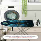1-Piece Butterfly Clock Stars  Ironing Board Cover, Universal Size, Without Board