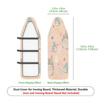 1-Piece Cute  Animals Pink  Ironing Board Cover, Universal Size, Without Board
