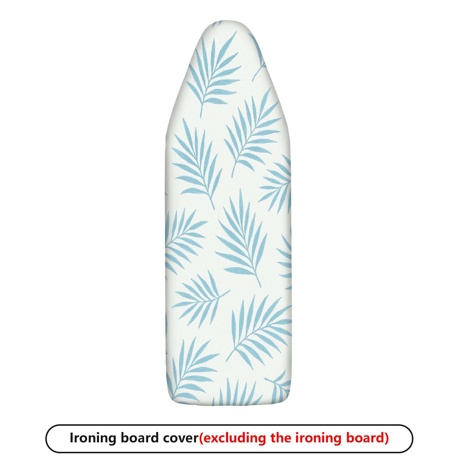1-Piece Tropical Leaf Pattern Decorative Laundry  Ironing Board Cover, Universal Size, Without Board