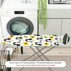 1-Piece Cat Sunflower Leaf  Ironing Board Cover, Universal Size, Without Board