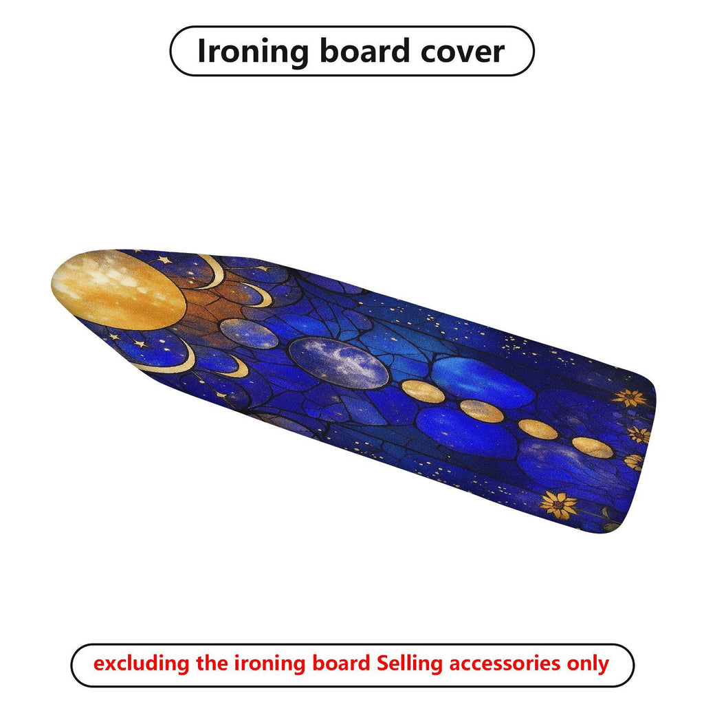 1-Piece Galaxy Stars Moon  Ironing Board Cover, Universal Size, Without Board