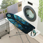 1-Piece Butterfly Clock Stars  Ironing Board Cover, Universal Size, Without Board