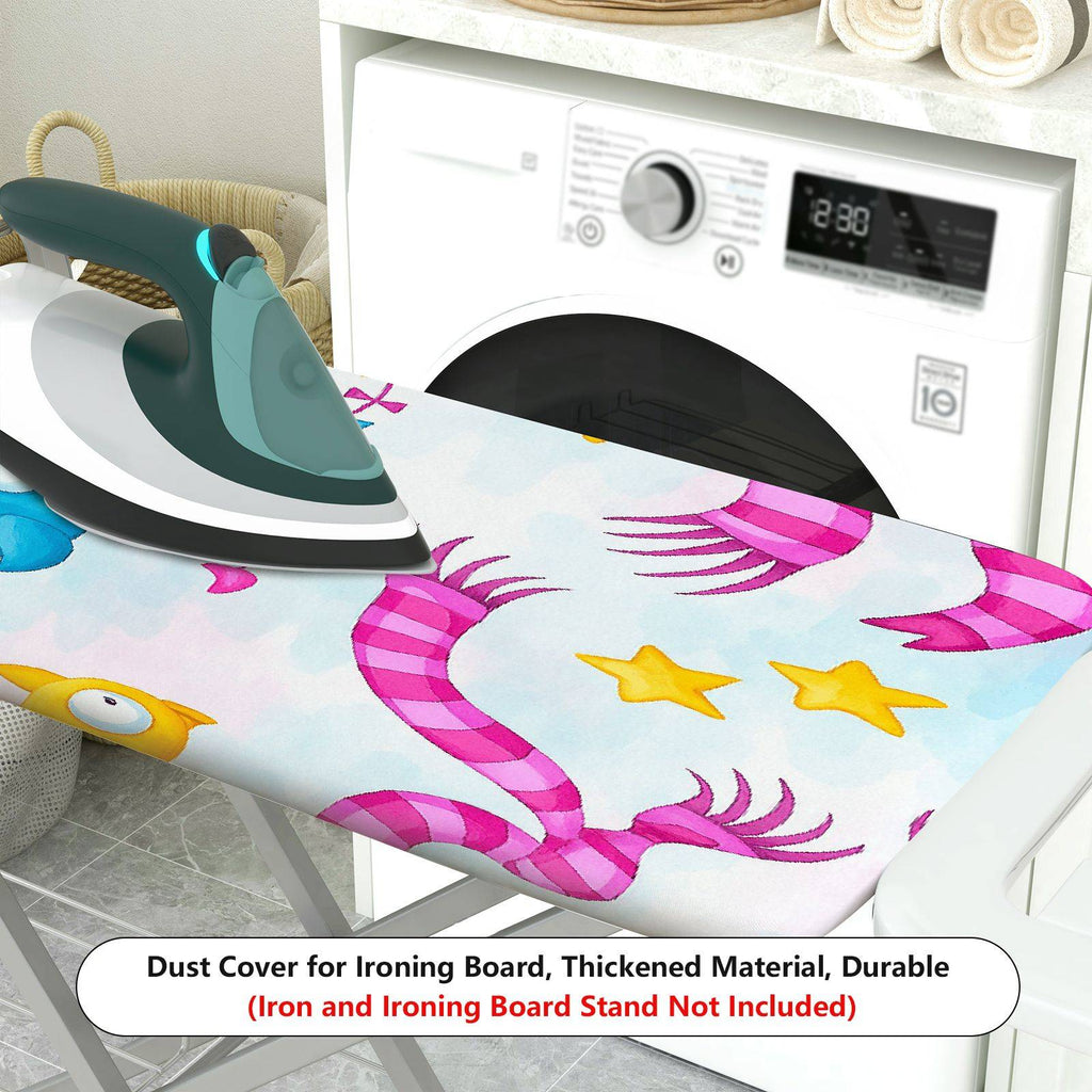 1-Piece Bird Kite Star  Ironing Board Cover, Universal Size, Without Board