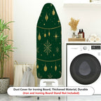 1-Piece Christmas Snowflake Star  Ironing Board Cover, Universal Size, Without Board