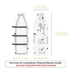 1-Piece Cat Fish Paw  Ironing Board Cover, Universal Size, Without Board