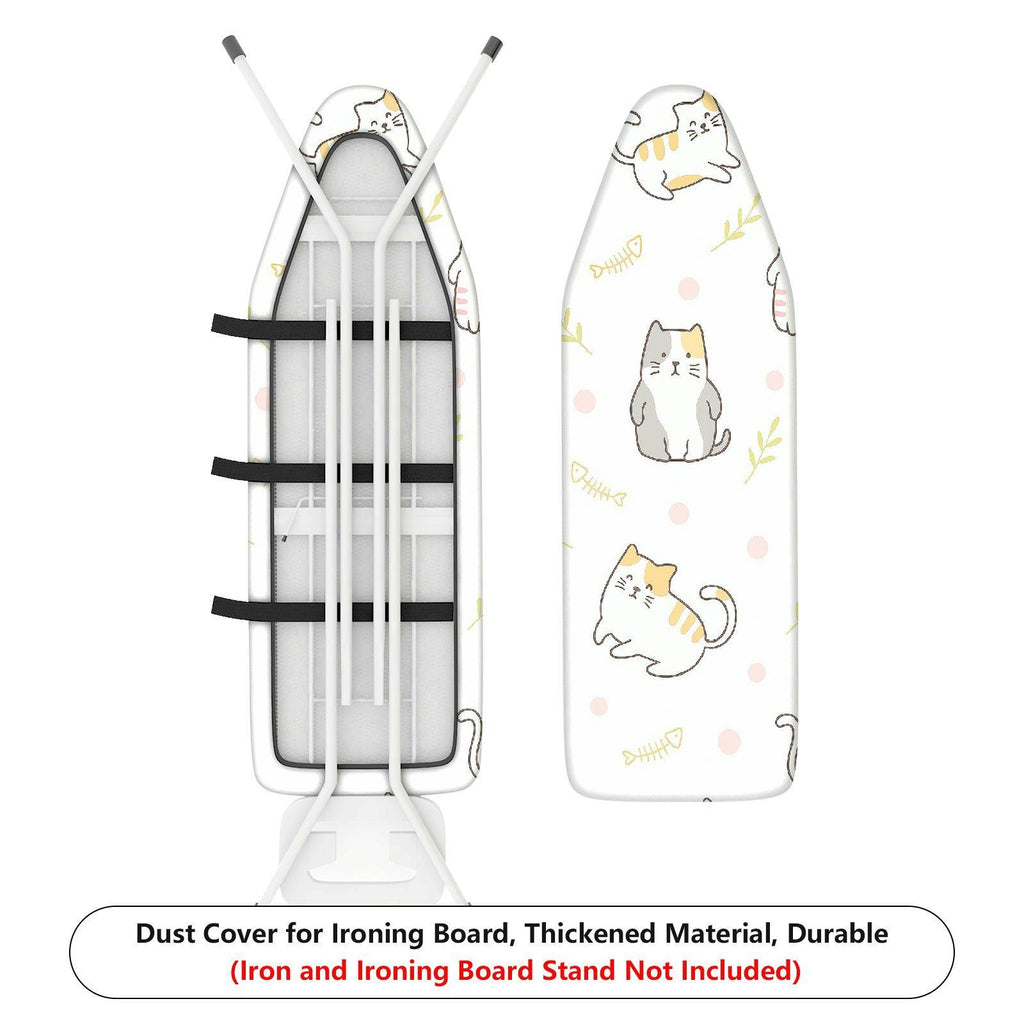 1-Piece Cat Pattern Cute Animal Design Decorative  Ironing Board Cover, Universal Size, Without Board