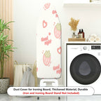 1-Piece Strawberry Heart Print Good Night  Ironing Board Cover, Universal Size, Without Board