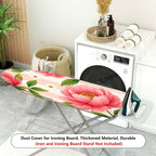 1-Piece Floral Striped Pastel  Ironing Board Cover, Universal Size, Without Board