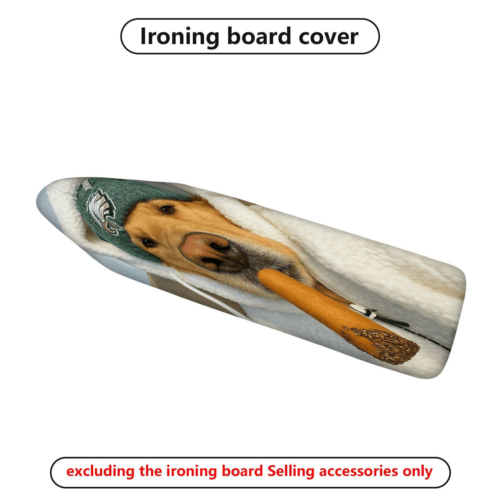 1-Piece Dog Hat Winter Smoking  Ironing Board Cover, Universal Size, Without Board