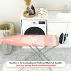 1-Piece Christmas Tree Pattern Pink Decor  Ironing Board Cover, Universal Size, Without Board