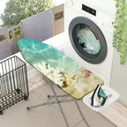 1-Piece Ocean Seashell Starfish  Ironing Board Cover, Universal Size, Without Board