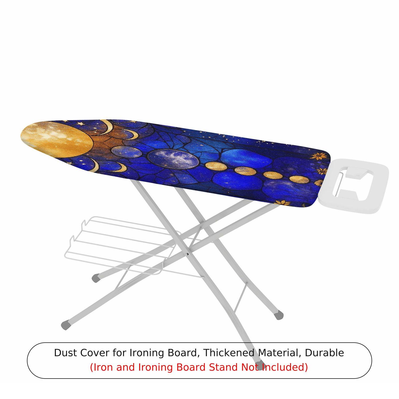 1-Piece Galaxy Stars Moon  Ironing Board Cover, Universal Size, Without Board