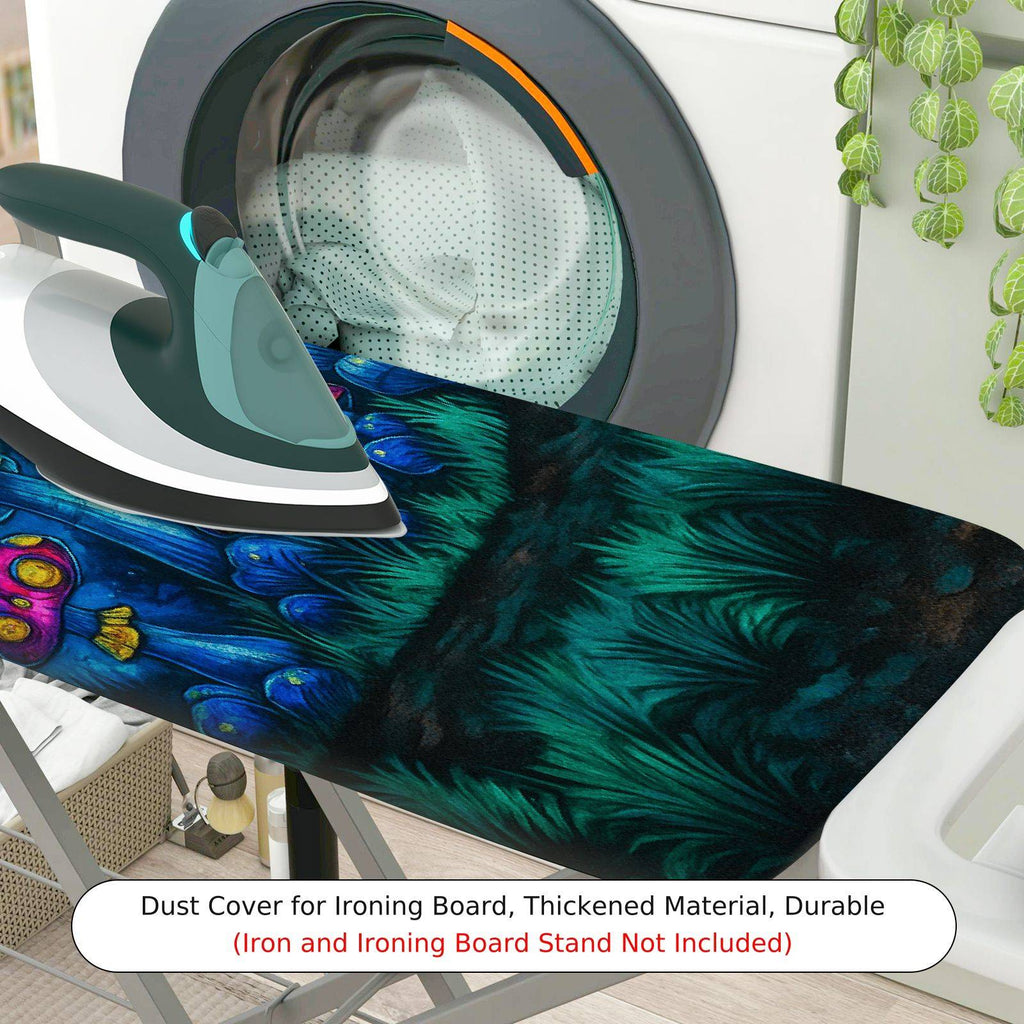 1-Piece Mushroom Starry Night Forest  Ironing Board Cover, Universal Size, Without Board