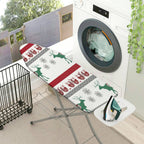 1-Piece Reindeer Snowflake Red  Ironing Board Cover, Universal Size, Without Board