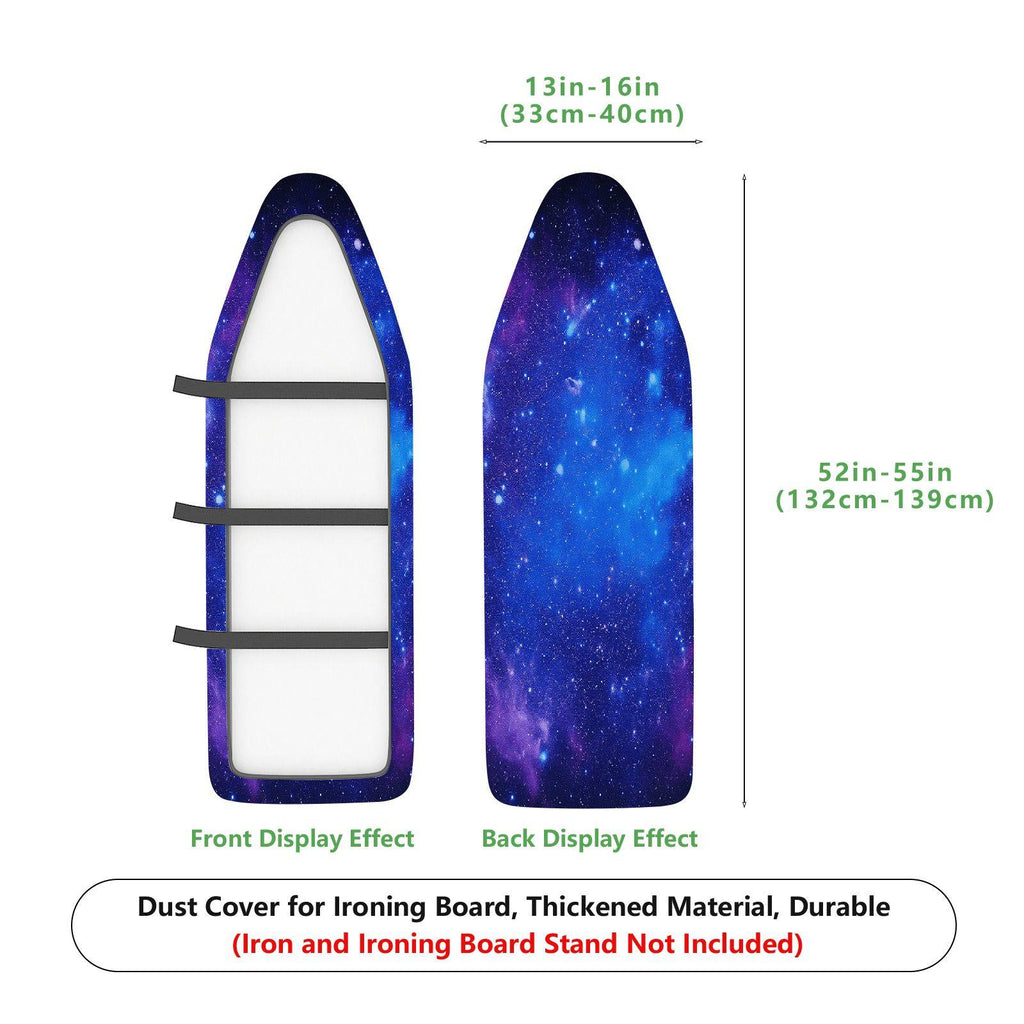 1-Piece Galaxy Starry Nebula  Ironing Board Cover, Universal Size, Without Board
