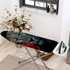 1-Piece Panther Rose Art Animal  Ironing Board Cover, Universal Size, Without Board