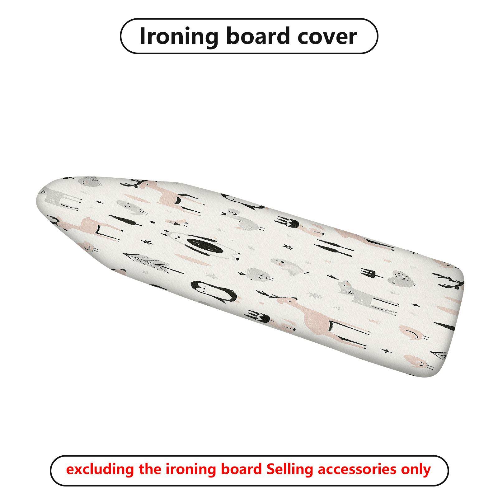 1-Piece Animals  Cute  Ironing Board Cover, Universal Size, Without Board