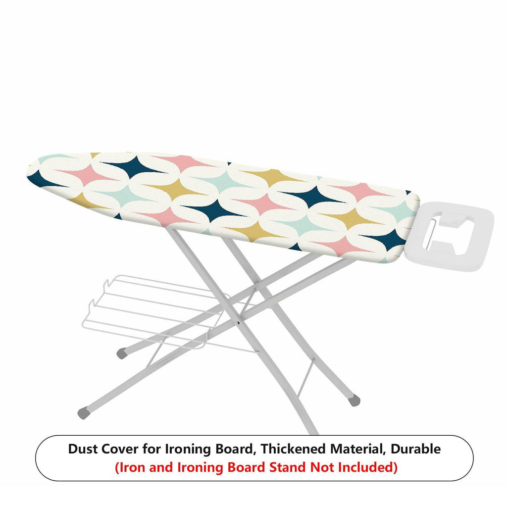 1-Piece Geometric Star Colorful Pattern  Ironing Board Cover, Universal Size, Without Board