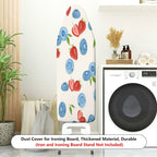 1-Piece Fruits Blueberry Strawberry  Ironing Board Cover, Universal Size, Without Board