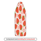 1-Piece Strawberry Floral Fruit  Ironing Board Cover, Universal Size, Without Board