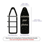 1-Piece Customize Photo Stars Constellation  Ironing Board Cover, Universal Size, Without Board