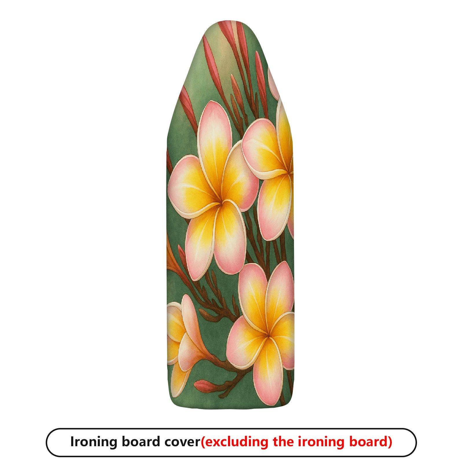 1-Piece Floral Tropical Exotic  Ironing Board Cover, Universal Size, Without Board