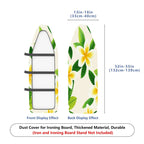 1-Piece Floral Leaf Tropical  Ironing Board Cover, Universal Size, Without Board