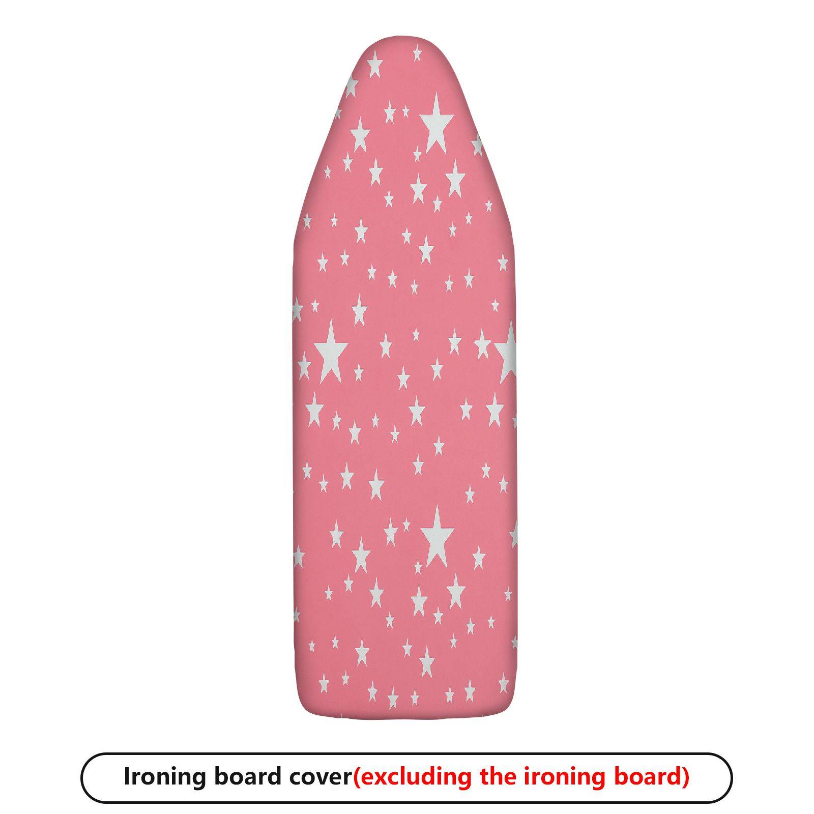 1-Piece Star Pink Elegant  Ironing Board Cover, Universal Size, Without Board