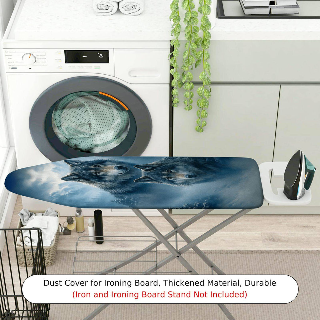 1-Piece Wolf Nature Animal  Ironing Board Cover, Universal Size, Without Board