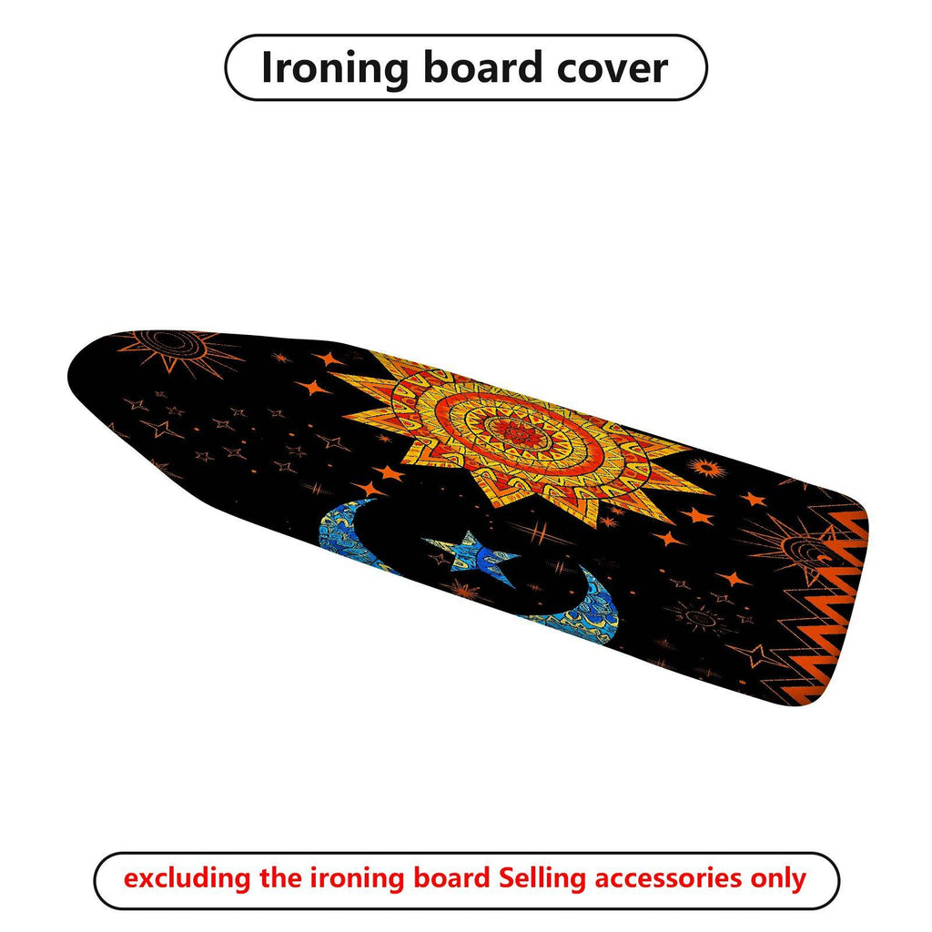 1-Piece Sun Moon Star  Ironing Board Cover, Universal Size, Without Board