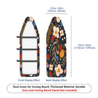 1-Piece Floral Pattern Strawberry Leaf  Ironing Board Cover, Universal Size, Without Board