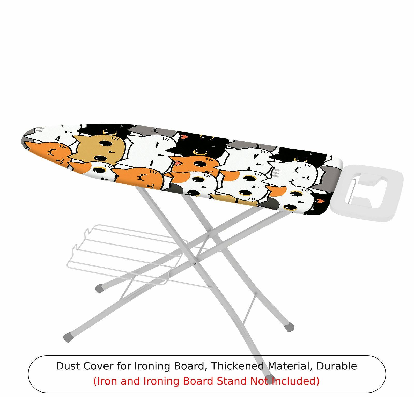 1-Piece Cute Cat Pattern  Animal  Ironing Board Cover, Universal Size, Without Board