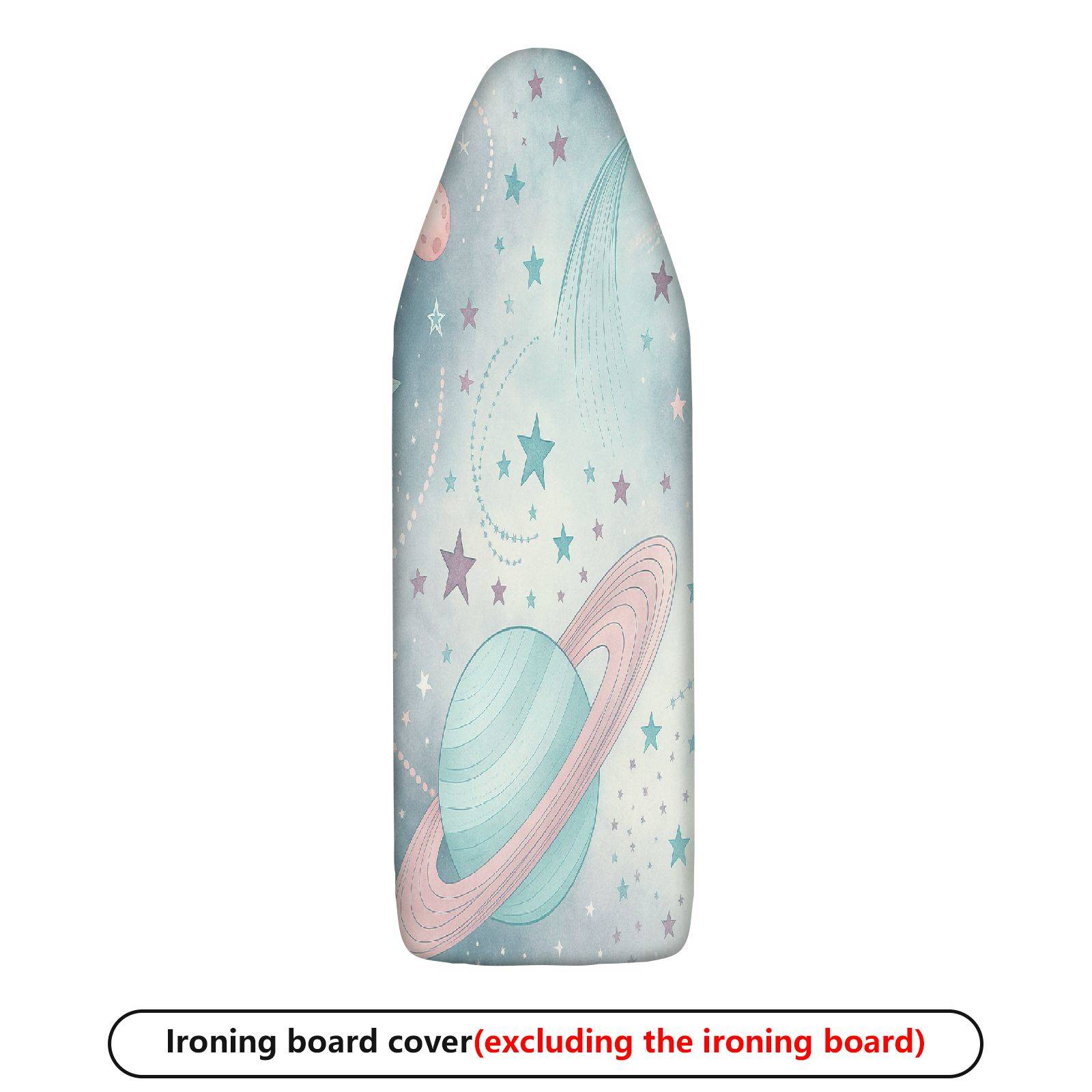 1-Piece Galaxy Star Planet  Ironing Board Cover, Universal Size, Without Board