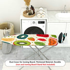 1-Piece Fruit Pattern Colorful Kiwi Strawberry  Ironing Board Cover, Universal Size, Without Board