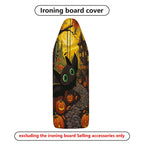 1-Piece Halloween Pumpkin Cat  Ironing Board Cover, Universal Size, Without Board