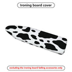 1-Piece Black White Animal Print  Ironing Board Cover, Universal Size, Without Board