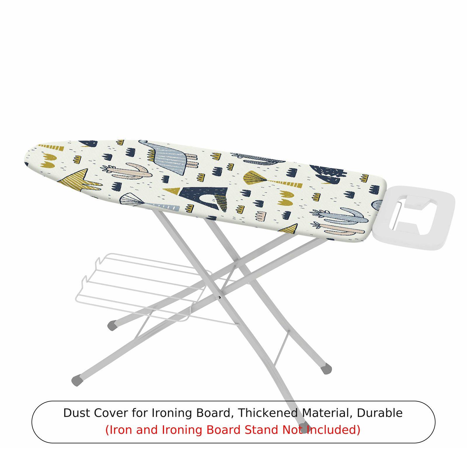 1-Piece Abstract Animals Nordic  Ironing Board Cover, Universal Size, Without Board