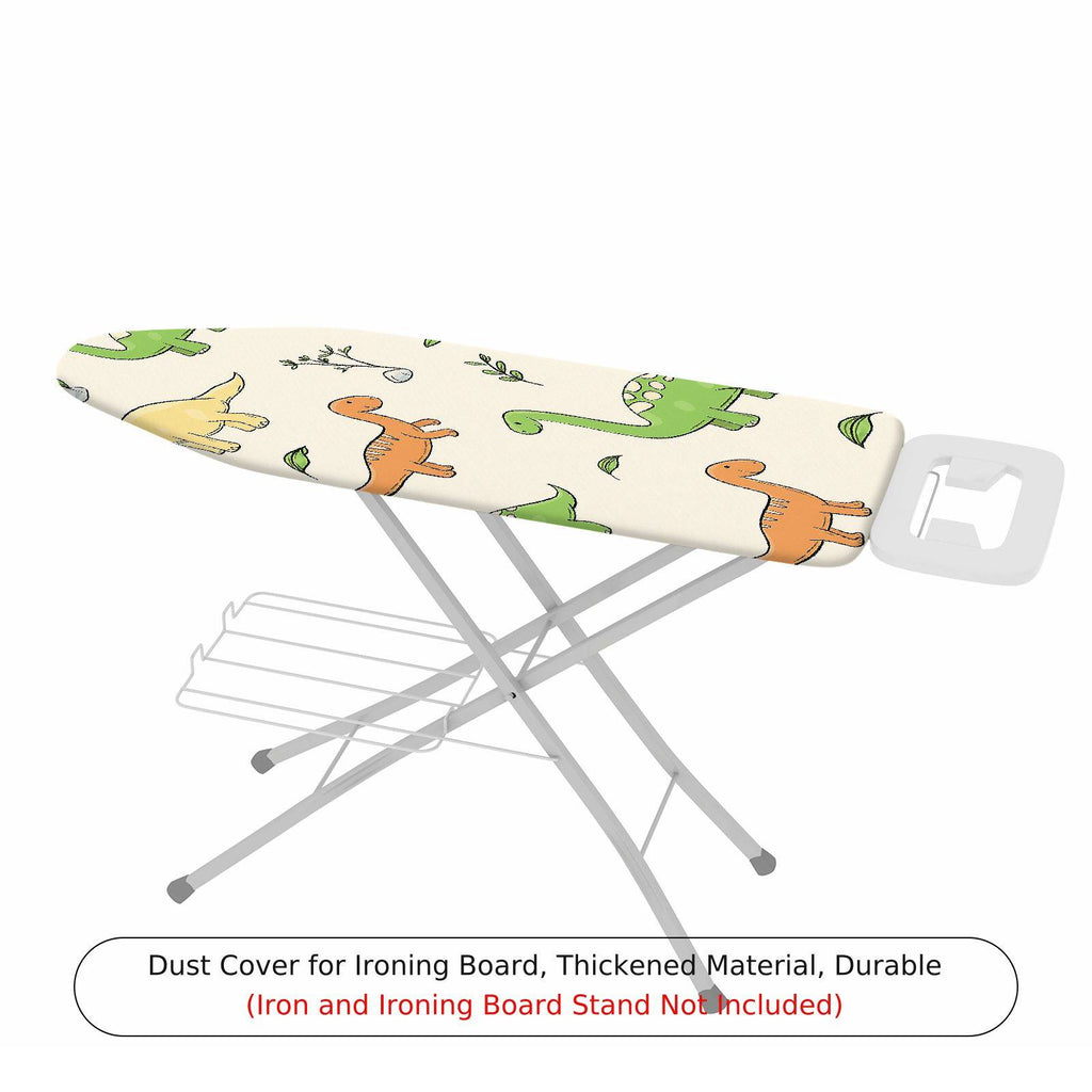 1-Piece Dinosaur  Animal Green  Ironing Board Cover, Universal Size, Without Board