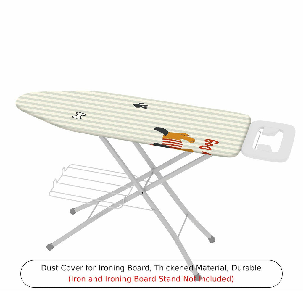 1-Piece Dog Bone Paw  Ironing Board Cover, Universal Size, Without Board