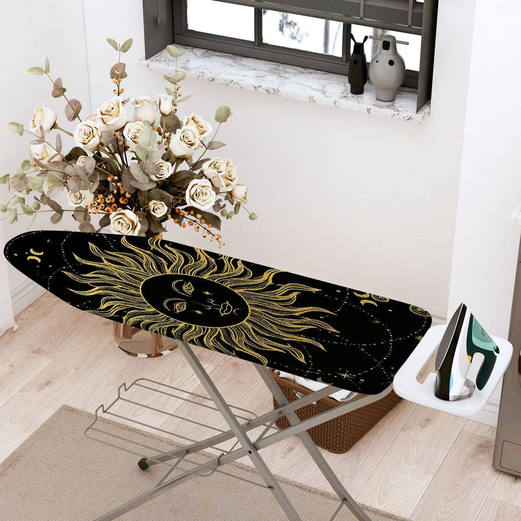 1-Piece Sun Moon Star  Ironing Board Cover, Universal Size, Without Board