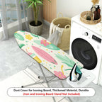 1-Piece Tropical Floral Surf  Ironing Board Cover, Universal Size, Without Board