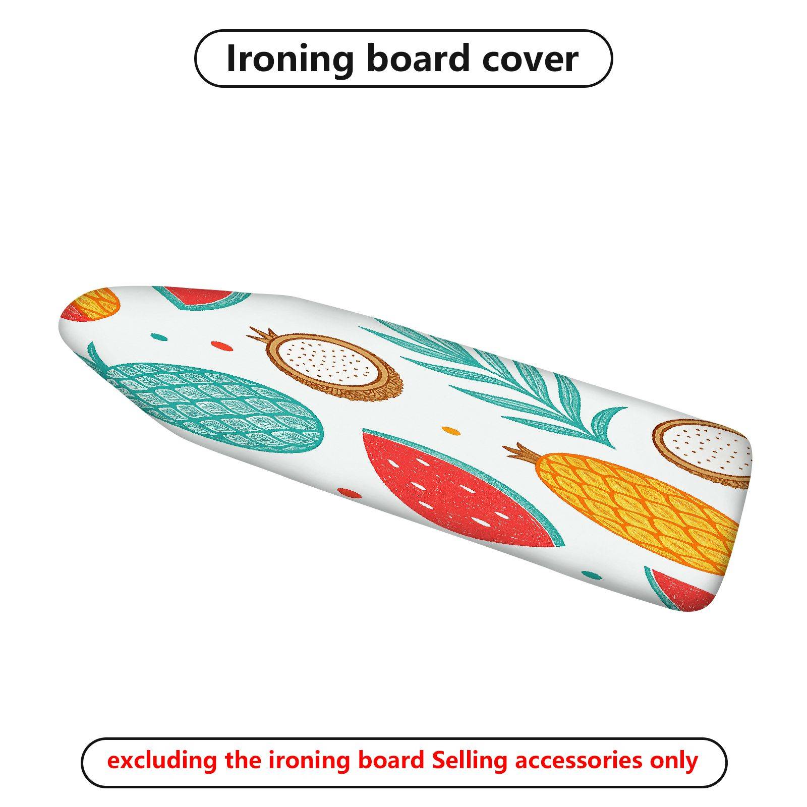 1-Piece Tropical Fruit Pattern Colorful  Ironing Board Cover, Universal Size, Without Board