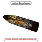 1-Piece Tiger Animal Wildlife  Ironing Board Cover, Universal Size, Without Board
