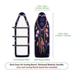 1-Piece Dreamcatcher Feathers Love  Ironing Board Cover, Universal Size, Without Board